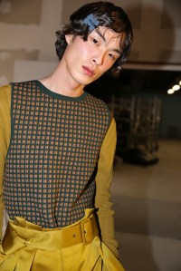 Backstage at Wooyoungmi Men's Spring 2017