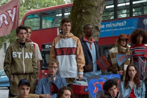 Daniel Fletcher street protest Brexit