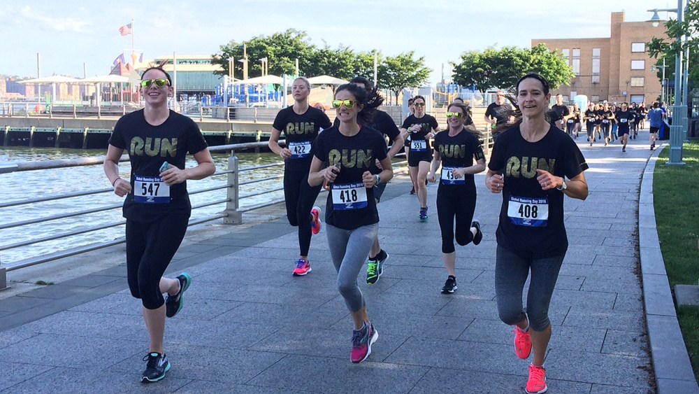 Brooks celebrated Global Running Day.