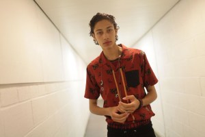 Backstage at Coach Men's Spring 2017