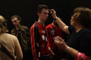 Backstage at Coach Men's Spring 2017