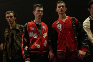 Backstage at Coach Men's Spring 2017