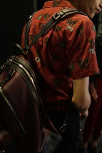 Backstage at Coach Men's Spring 2017