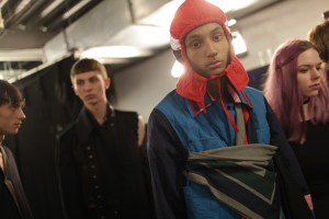 Backstage at Craig Green Men's Spring 2017
