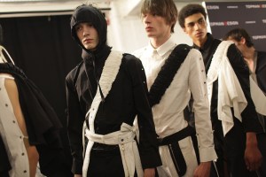 Backstage at Craig Green Men's Spring 2017