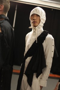 Backstage at Craig Green Men's Spring 2017