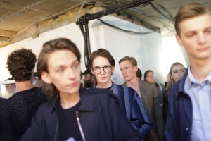 Backstage at E Tautz Men's Spring 2017