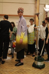 Backstage at J.W. Anderson Men's Spring 2017