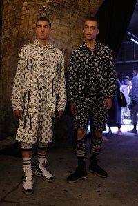 Backstage at KTZ Men's Spring 2017