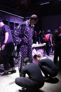 Backstage at KTZ Men's Spring 2017