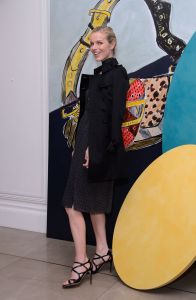 Eva Herzigova burberry party regent street london collections men spring 2017