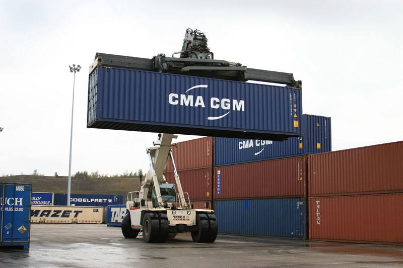 Ocean Carrier CMA CGM New Board at Newly Acquired NOL