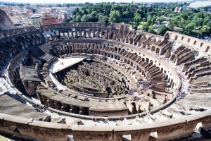Behind the scenes of the Colosseum restoration.