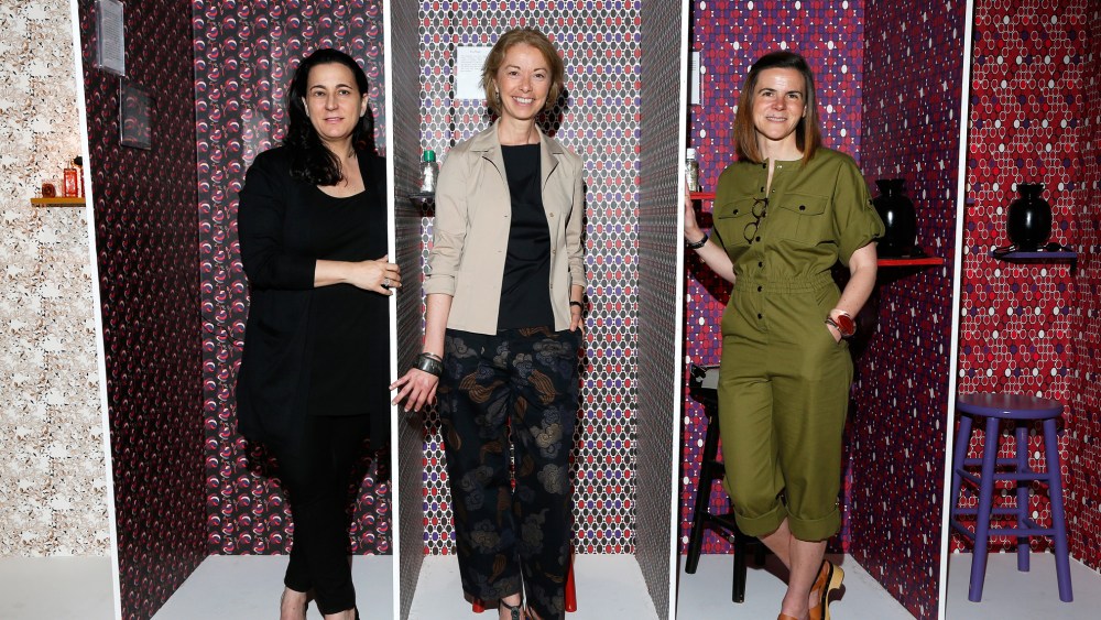Donna DiDonato, Fabienne Mauny and Myriam Badault execs of Diptyque