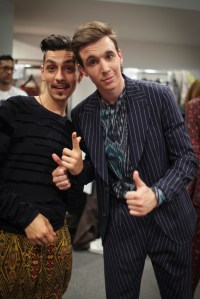 Backstage at Etro Men's Spring 2017