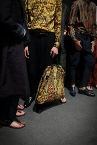 Backstage at Etro Men's Spring 2017