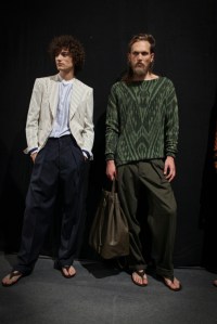 Backstage at Etro Men's Spring 2017