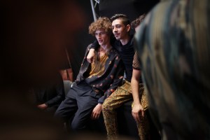 Backstage at Etro Men's Spring 2017