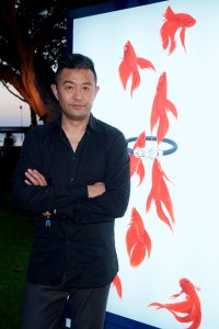 Liu Biolin at the Fred party at Cap Estel
