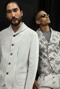 Backstage at Giorgio Armani Men's Spring 2017