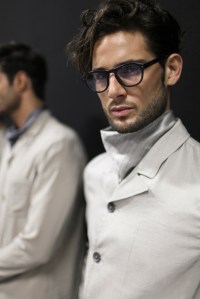 Backstage at Giorgio Armani Men's Spring 2017