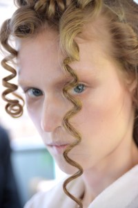 Backstage at Gucci Resort 2017