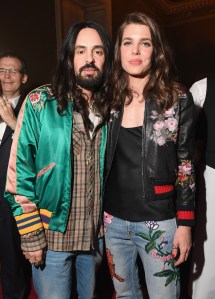 Alessandro Michele and Charlotte Casiraghi Gucci Cruise 2017 - Party