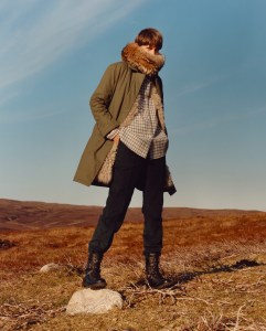 Holland & Holland collection designed by Stella Tennant and Isabella Cawdor