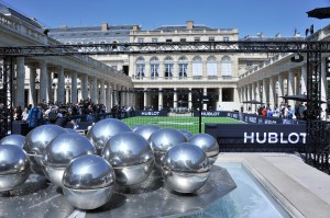 The Hublot soccer pitch at the Palais Royal