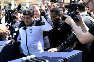 Diego Maradona and Pelé Hublot
