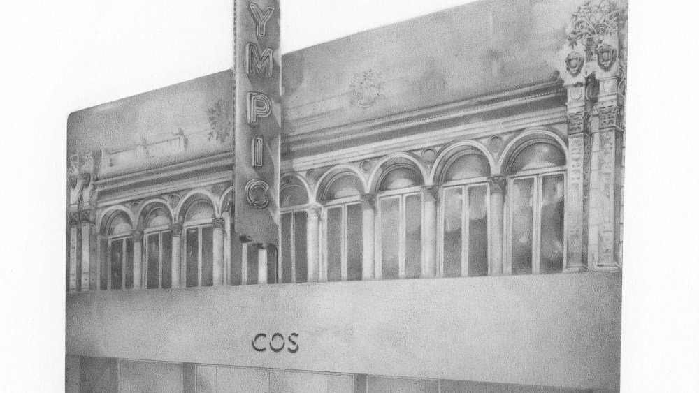 COS Olympic Theatre downtown L.A. store rendering