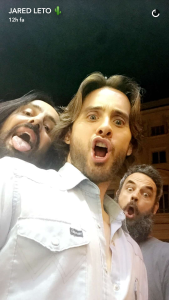 Jared Leto and Alessandro Michele