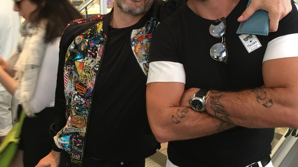 Marc Jacobs and Lorenzo Martone