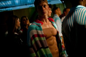 Backstage at Sibling Men's Spring 2017