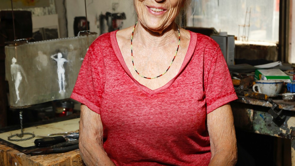 Inside June Leaf's studio in new york city