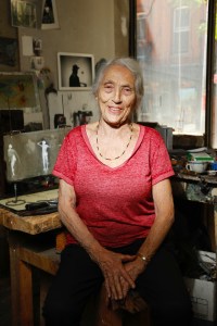 Inside June Leaf's studio in new york city
