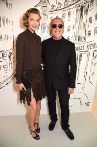 Arizona Muse and Michael Kors