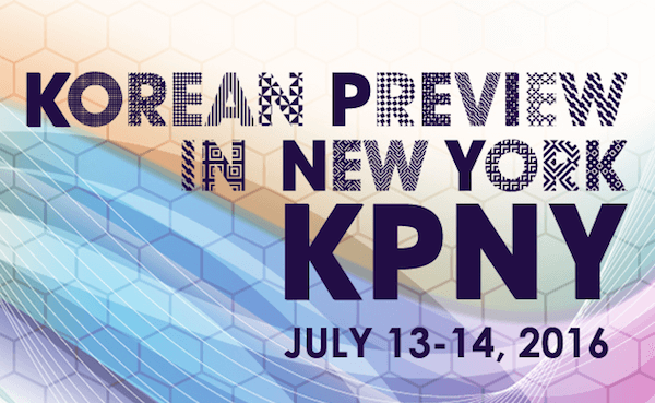 Korean Preview New York Joins NYC Textile Week