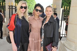 Lara Stone, Farida Khelfa and Kate Moss