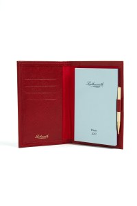 Leather refill wallet by Leathersmith of London which is showing for the first time at LCM.