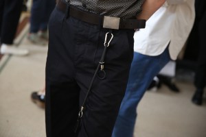 Backstage at Lemaire Men's Spring 2017