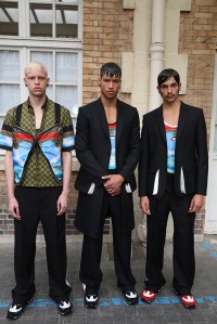 Backstage at Givenchy Men's Spring 2017