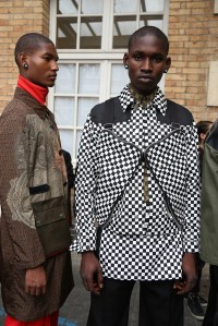 Backstage at Givenchy Men's Spring 2017