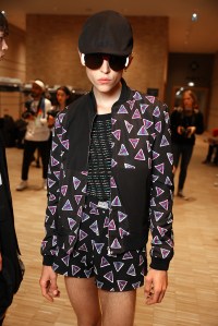 Backstage at Kenzo Men's Spring 2017