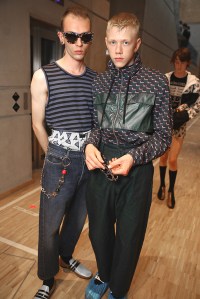 Backstage at Kenzo Men's Spring 2017