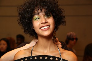 Backstage at Kenzo Men's Spring 2017