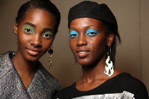 Backstage at Kenzo Men's Spring 2017