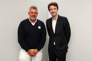 Darren Clarke and Antoine Arnault