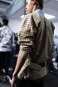 Backstage at Marni Men's Spring 2016