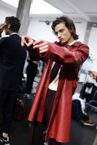 Backstage at Marni Men's Spring 2016